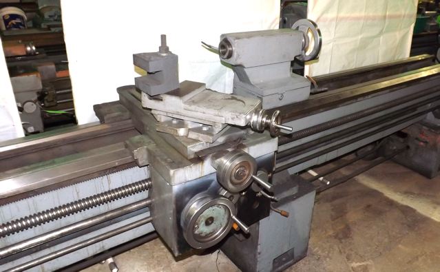 22" x 120" TARNOW ... LATHE 3-1/2" SPINDLE HOLE